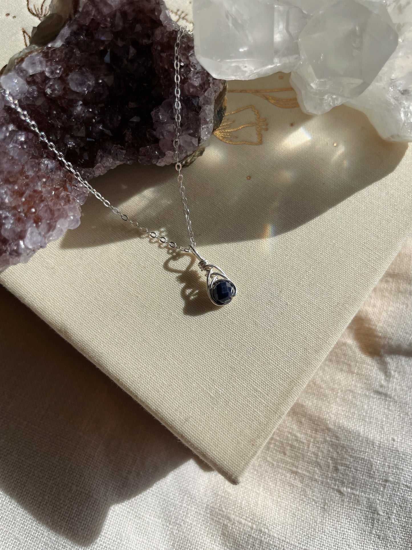 Birthstone Kotsubu Necklace | silver