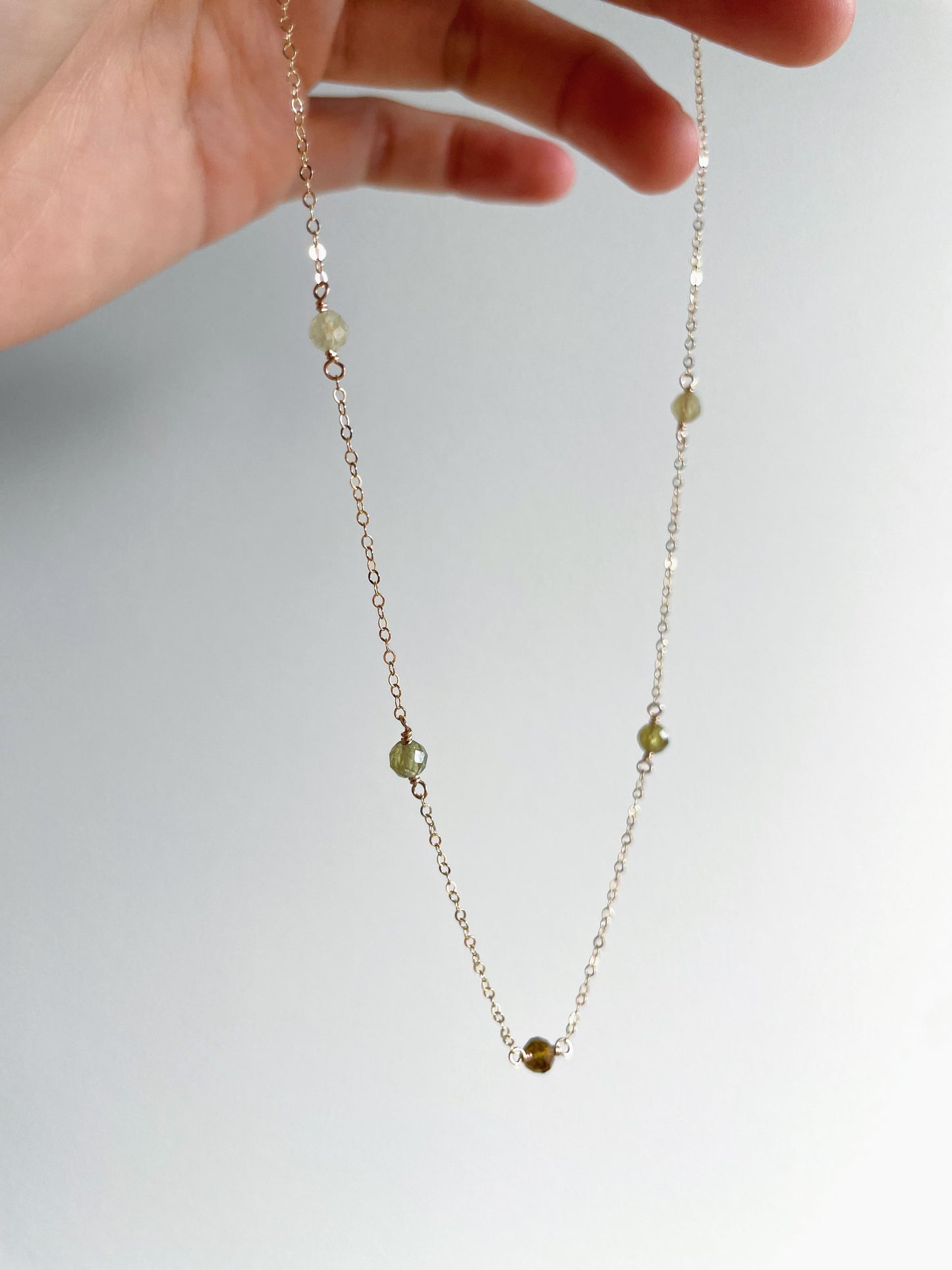 Stardust Necklace | Grossular Garnet