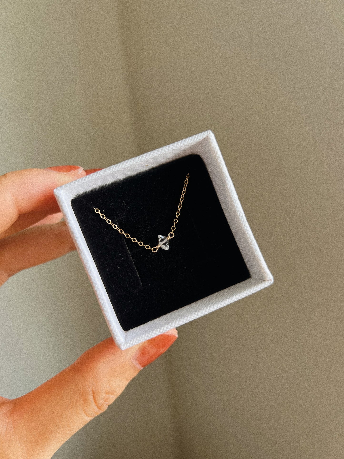 Herkimer Diamond Necklace