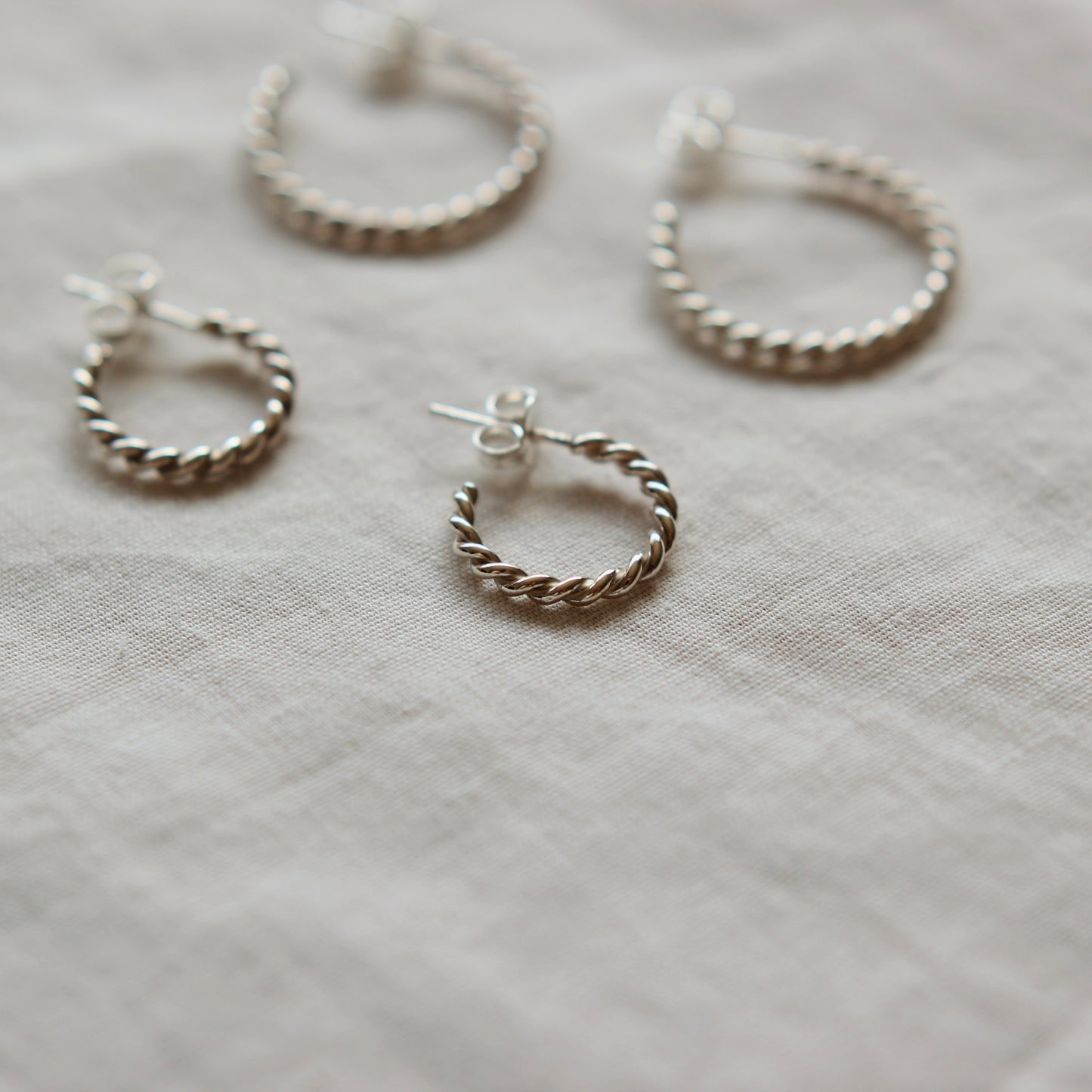 YORI hoops | silver