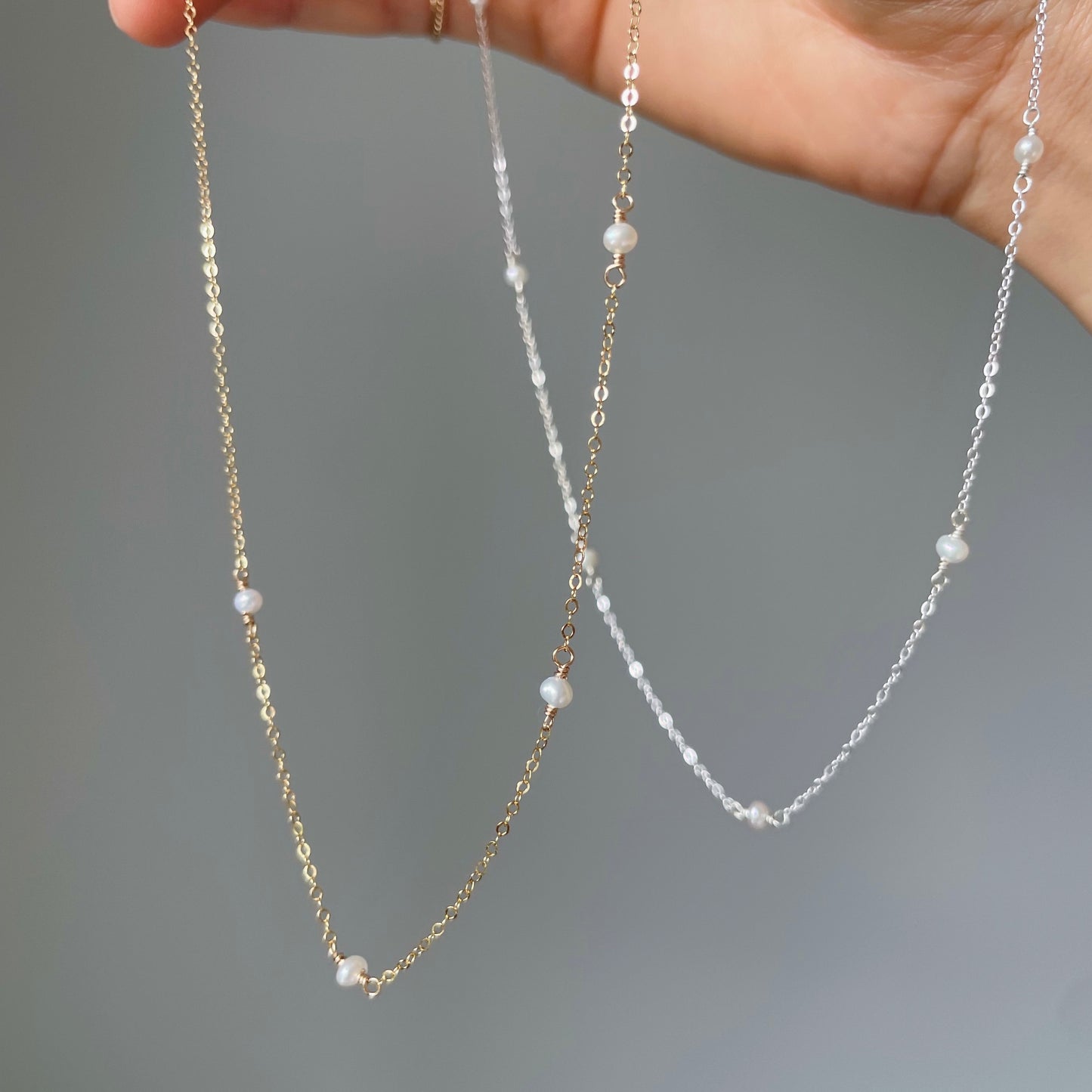 Stardust Necklace | Pearl
