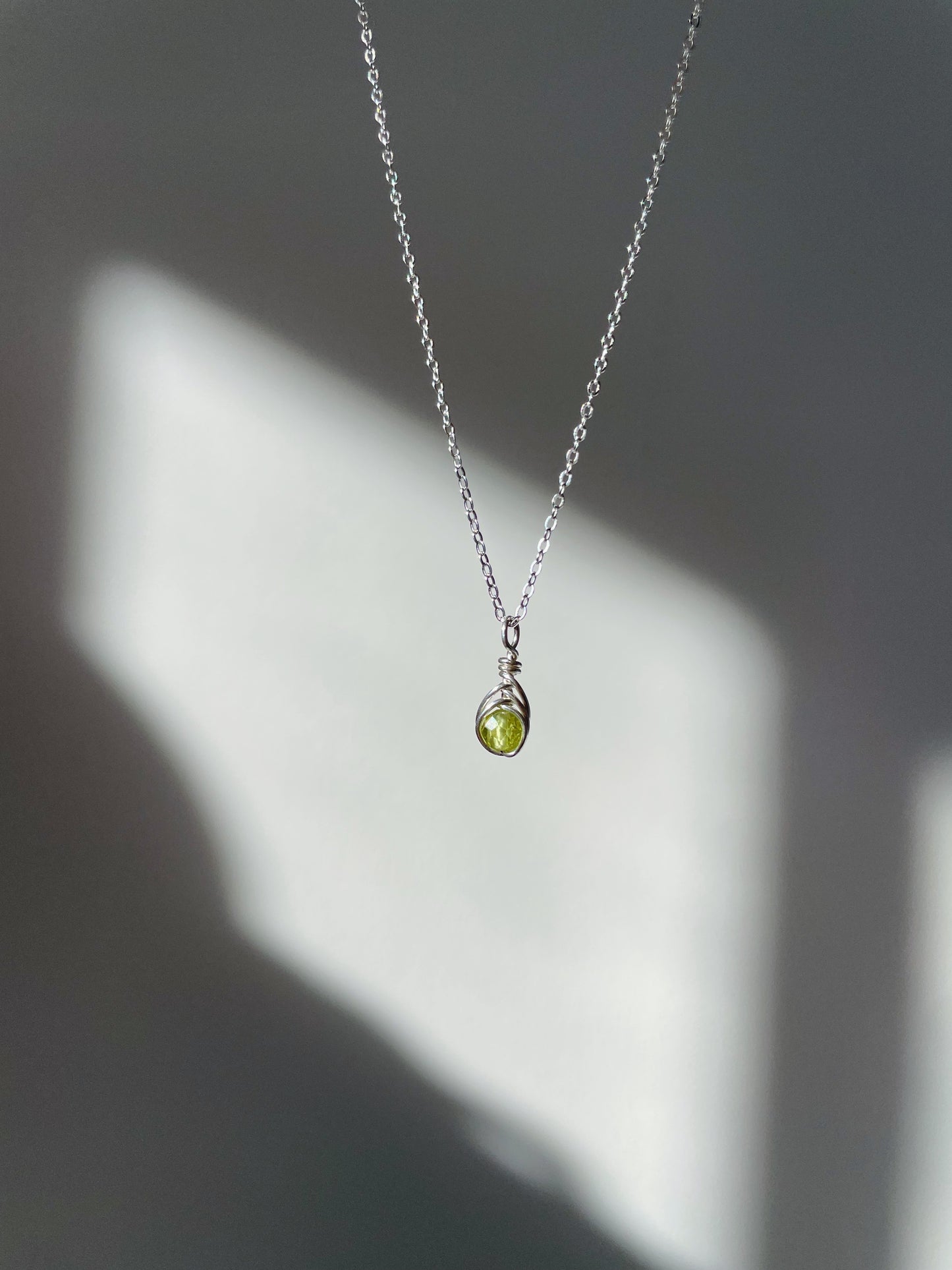Birthstone Kotsubu Necklace | silver