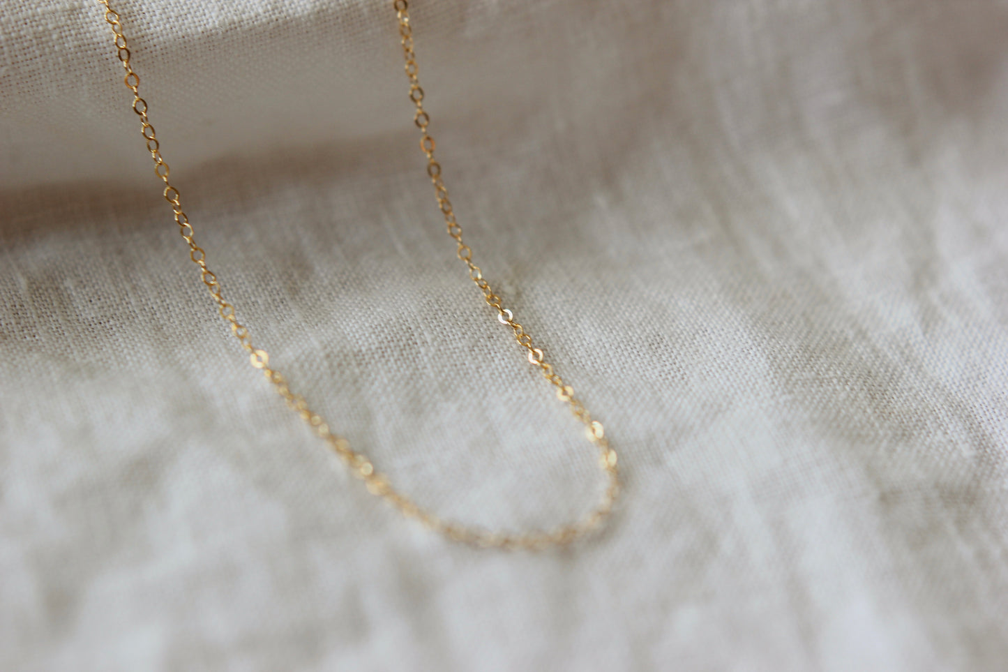 Gold Filled Dainty Necklace Chain