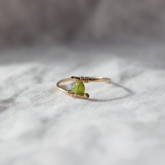 Tourmaline ring - Size 8.5  | ONE OF A KIND & READY TO SHIP
