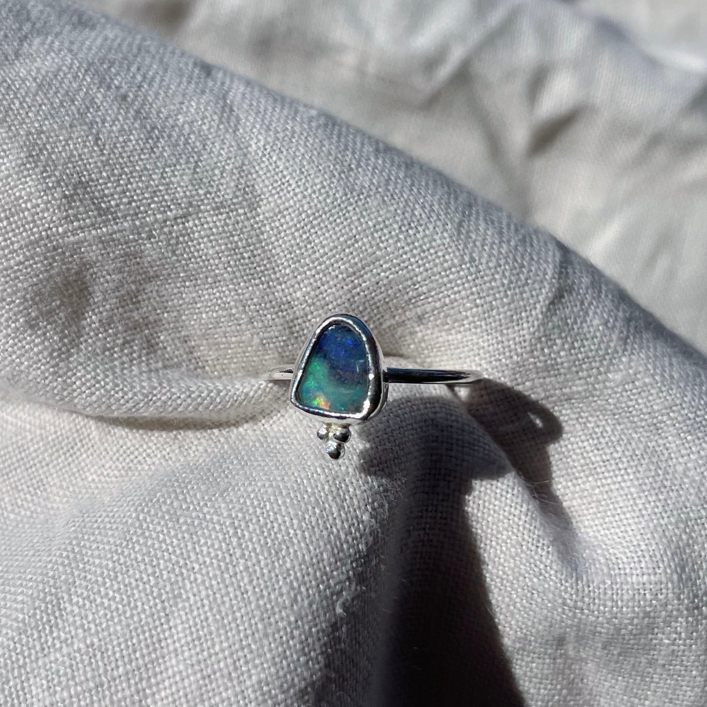 Boulder Opal Ring – Size 6