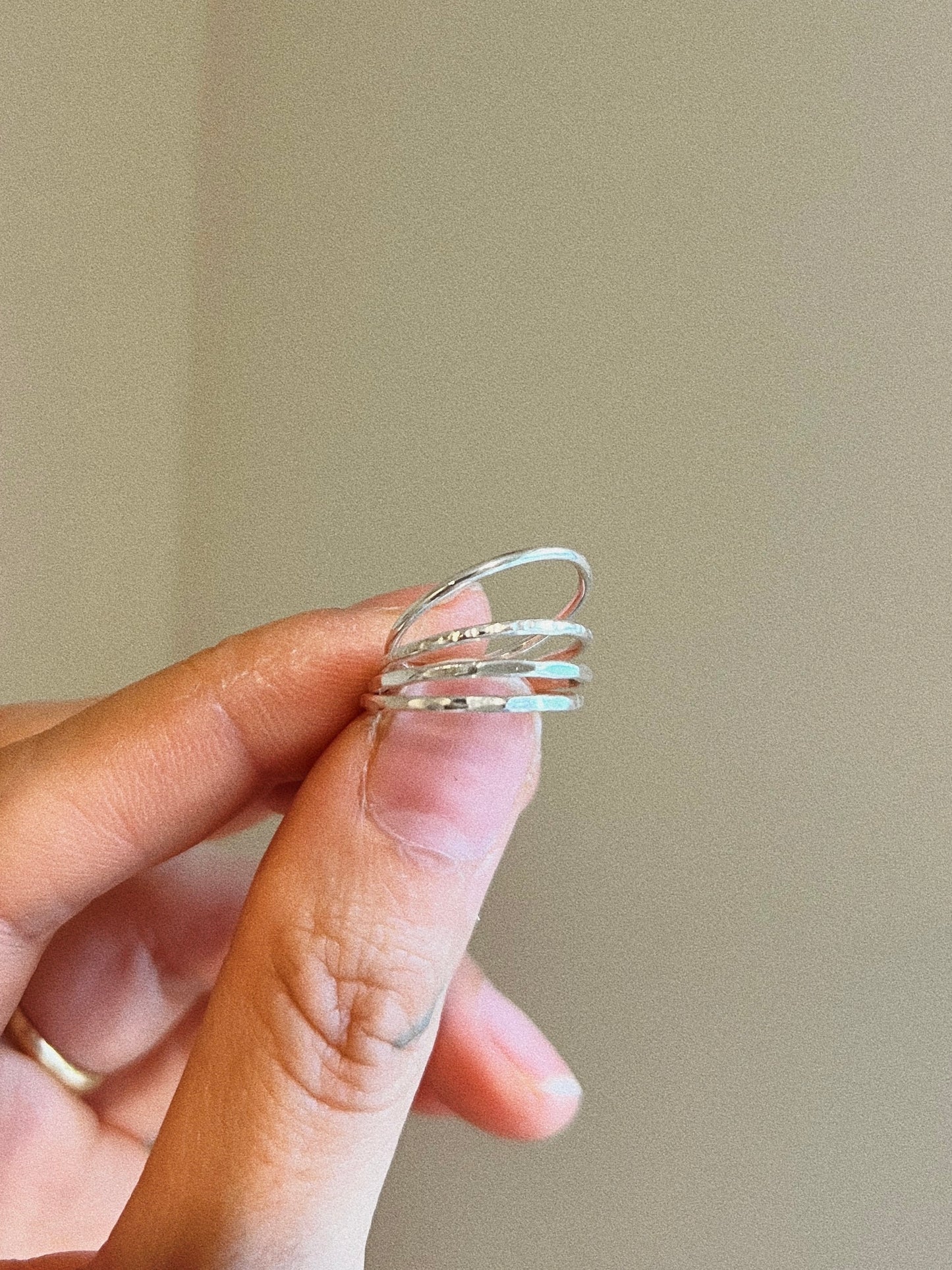 Gold-filled Ring Making Class | make two stacking rings