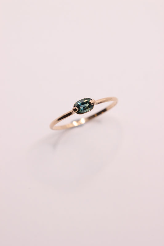 Australian Bi-colour Sapphire | gold-filled | size 8