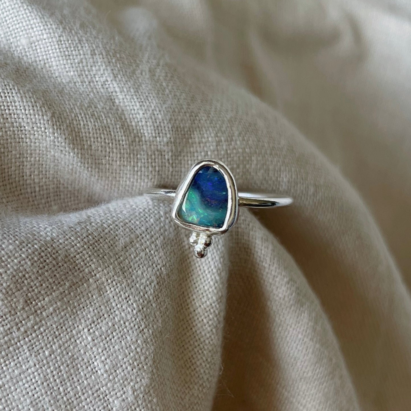 Boulder Opal Ring – Size 6