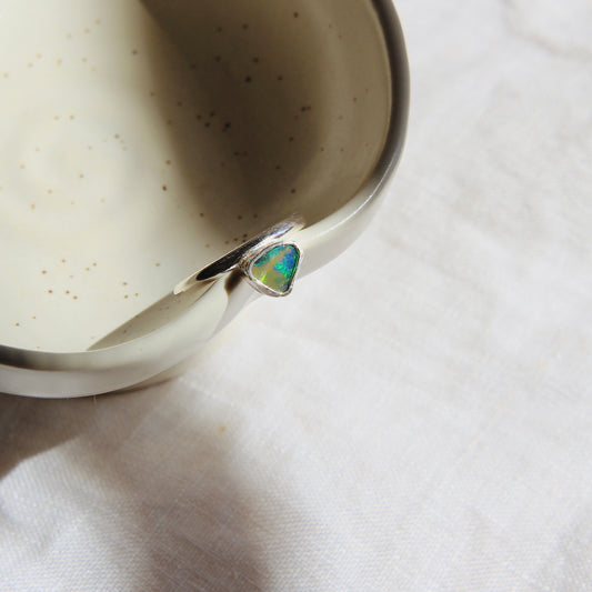 Boulder Opal Ring - Size 6   | ONE OF A KIND & READY TO SHIP