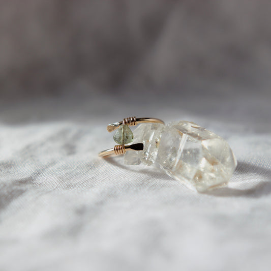 Tourmaline ring - Size 5  | ONE OF A KIND & READY TO SHIP