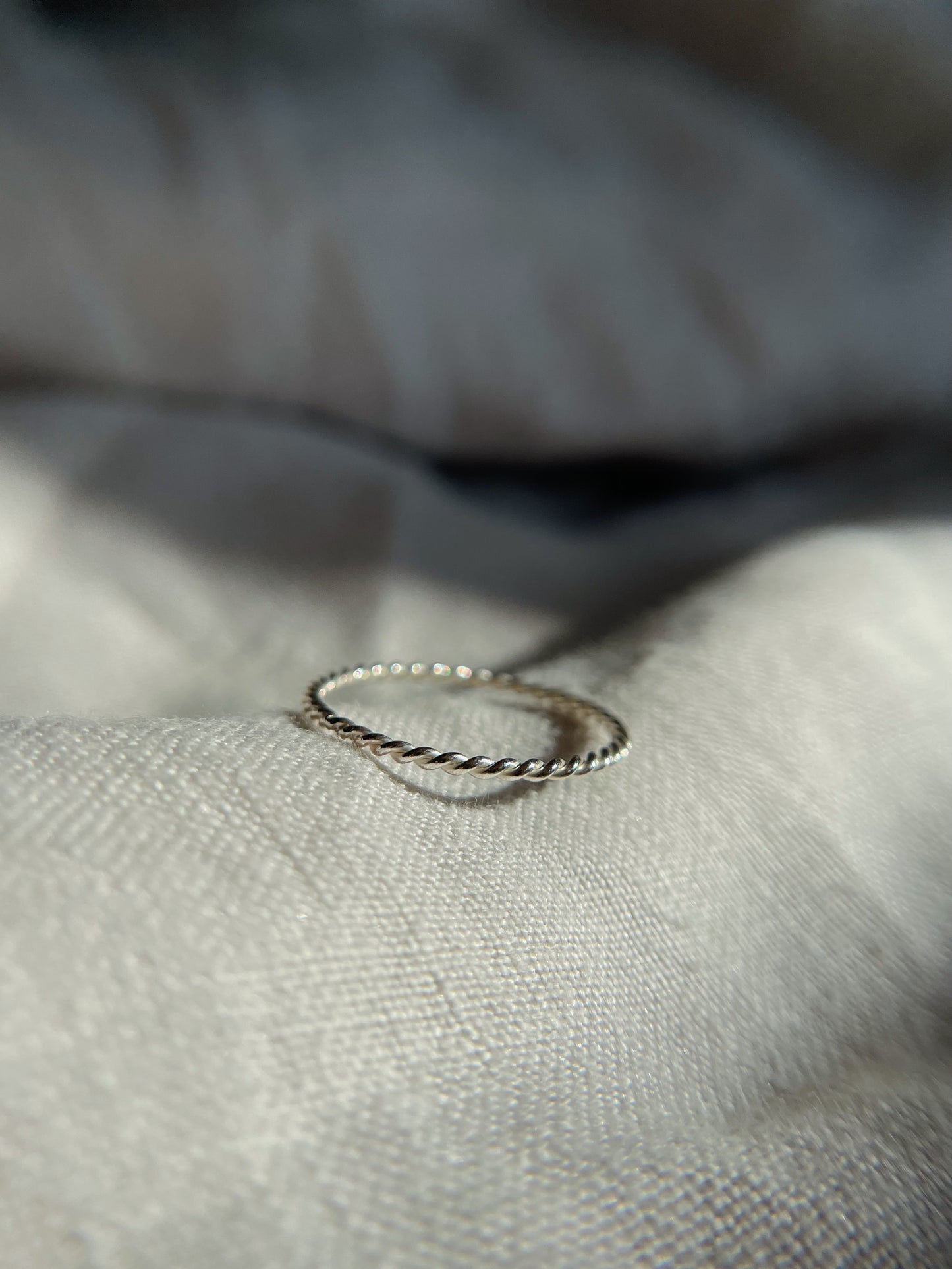 Twist Ring - Sterling Silver